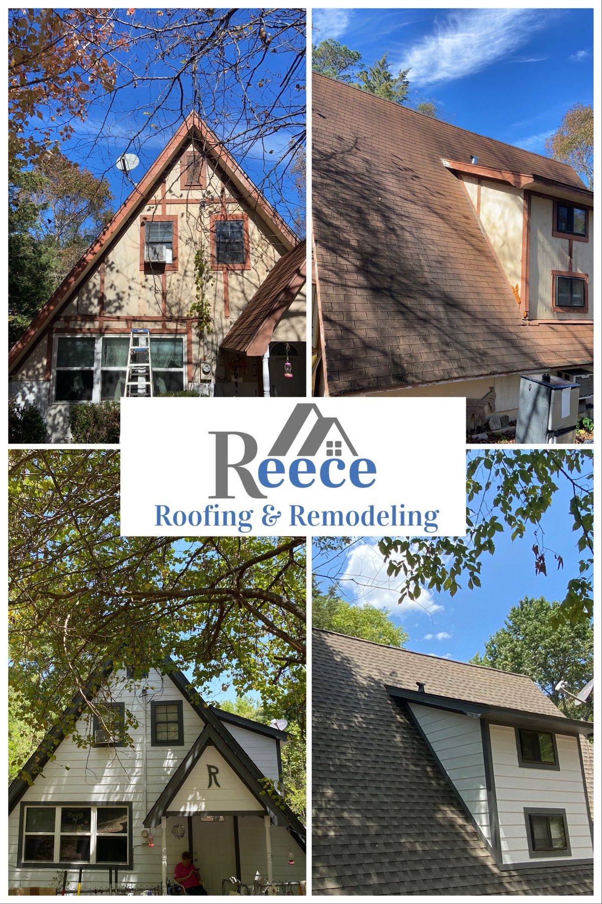 A-frame roof and exterior