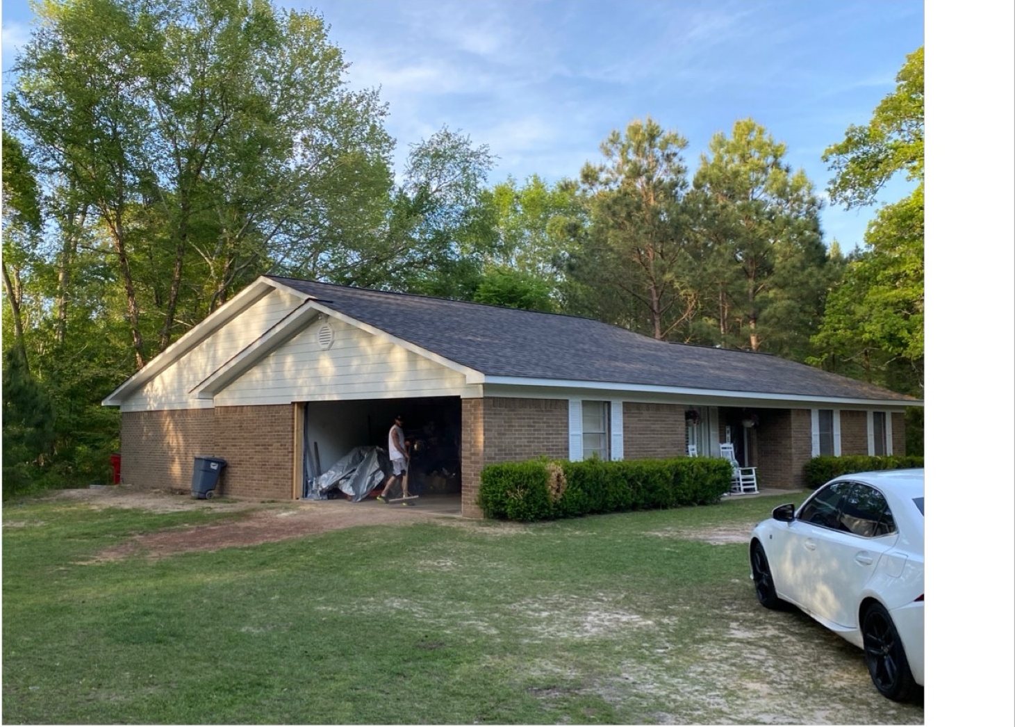 Ranch reroof after